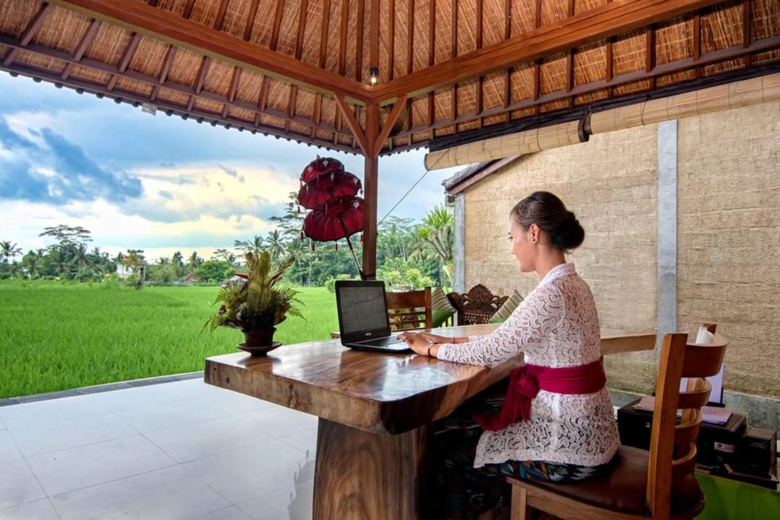 Intan Villa & Suite Ubud Exterior foto